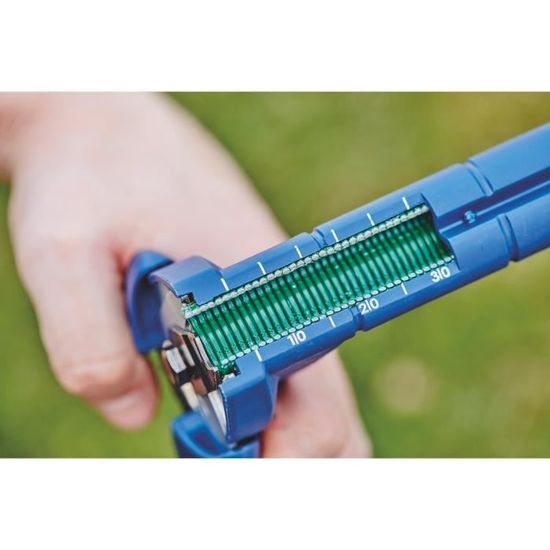 Avec chargeur rapide 40303112 FP222 Kit pince /à grillage 200 agrafes incluses Rapid