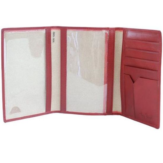 TONY PEROTTI Femmes Portefeuille Rouge Porte-monnaie Porte-monnaie portefeuille Leather Red TONY PEROTTI Femmes Portefeuille Rouge Porte-monnaie Porte-monnaie portefeuille Leather Red