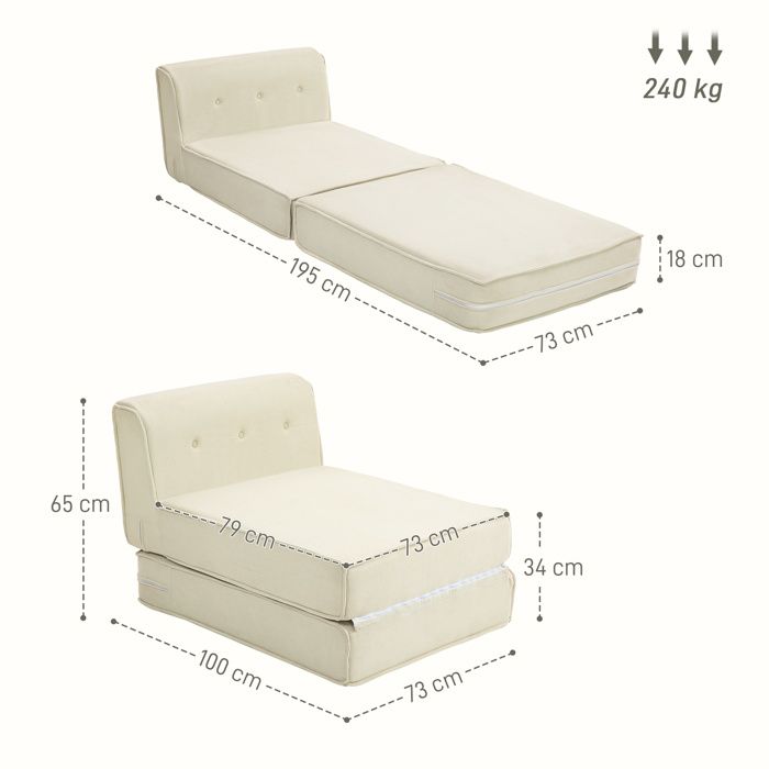 HOMCOM Canapé-lit canapé convertible 2 places déhoussable grand confort 2 coussins fournis pieds accoudoirs métal suède gris clair pas cher HOMCOM Canapé-lit canapé convertible 2 places déhoussable grand confort 2 coussins fournis pieds accoudoirs métal suède gris clair pas cher