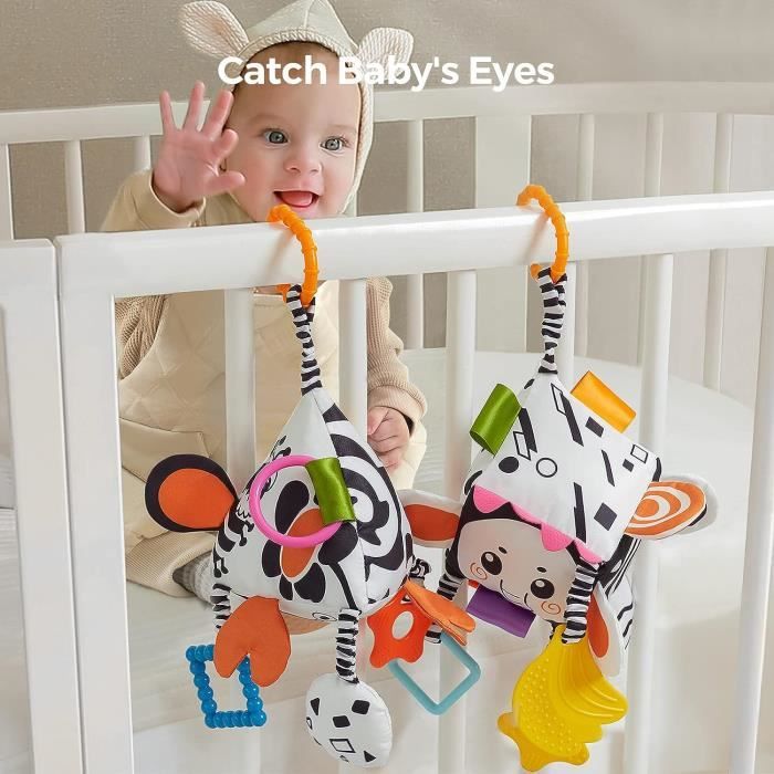 Contraste lev Jouets Pour B b s Noir Et Blanc Jouets Pour B b s