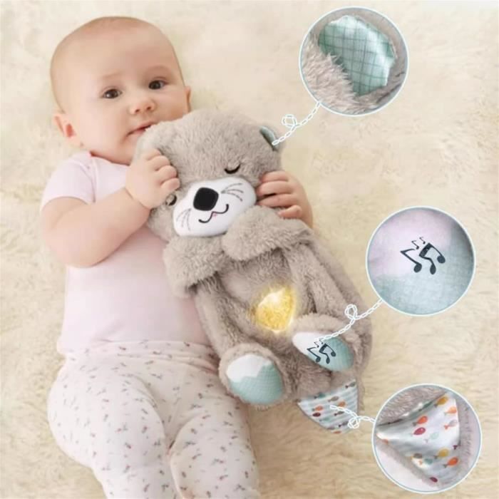 Loutre Veilleuse Peluche B B Ma Loutre Calin Bonne Nuit Doudou