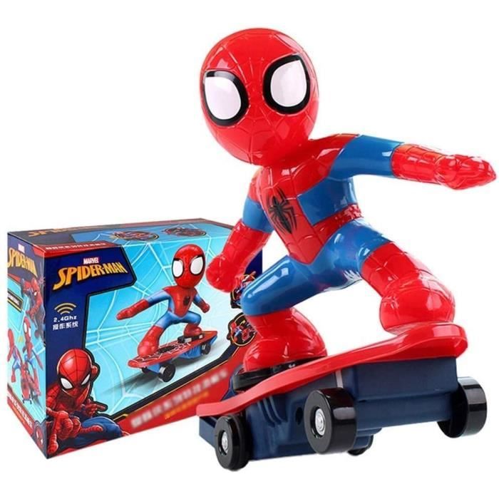 2016 plus récent spiderman batterie électrique jouet voiture télécommande  tour sur la voiture pour les enfants