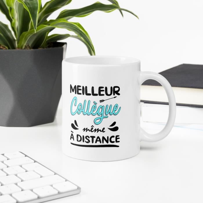 NALKEEZ Mug Collègue - Cadeau Départ Collègue De Travail -Tasse Humour
