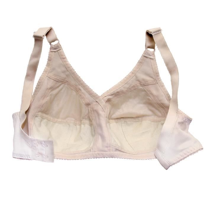 Soutien gorge grande taille, minimiseur de poitrine, Emboîtant, Sans  armature Beige FR 95D Beige - Cdiscount Prêt-à-Porter