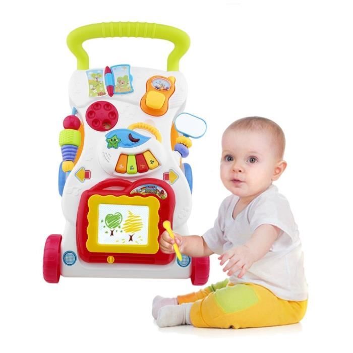 Baby Walker multifonctionnel tout-petit marcheur assis-debout pour  l'apprentissage précoce des enfants