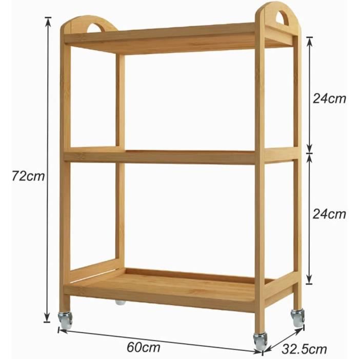COSTWAY Chariot De Cuisine/de Service à Roulettes Verrouillables Avec Panier De Rangement En Maille 5 Niveaux 435x26x104cm Noir 41347445