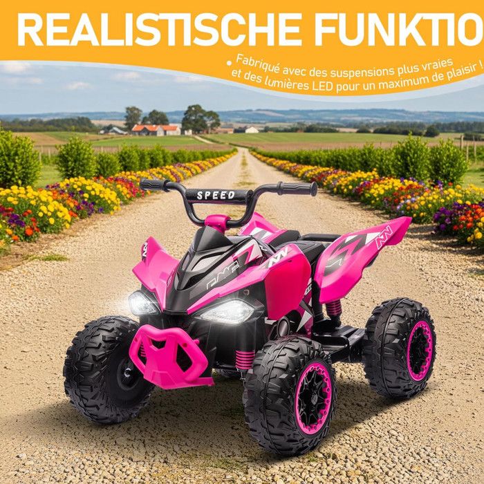 Quad électrique enfant au meilleur prix - Jeux de plein air - Achat moins cher