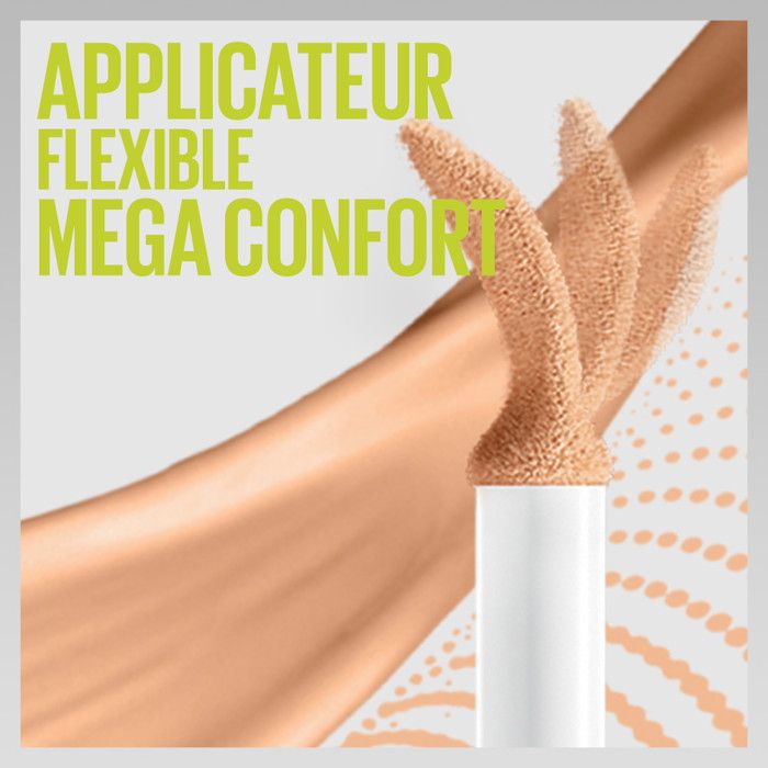 Anti-cernes Maybelline Super Stay Full Coverage - Teinte 65 Deep Bronze, 6ml, Neuf