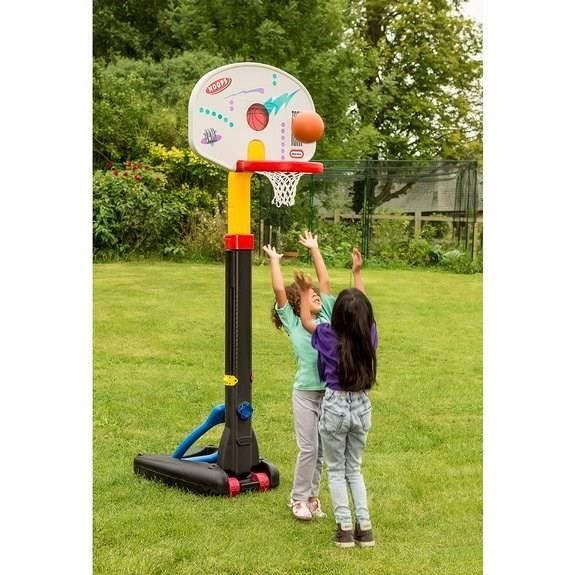 FLCPJGV Panier De Basket Enfant Hauteur Réglable 20-45