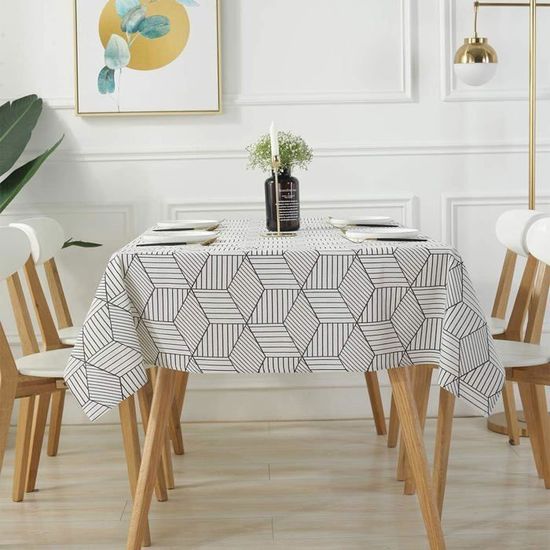Nappe ORGANIC CASA 140x200 Cm - 100% Coton Bio, Lie De Vin, Lavable, Belgique