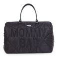 Mommy Bag ® Sac A Langer - Matelassé - Noir-0