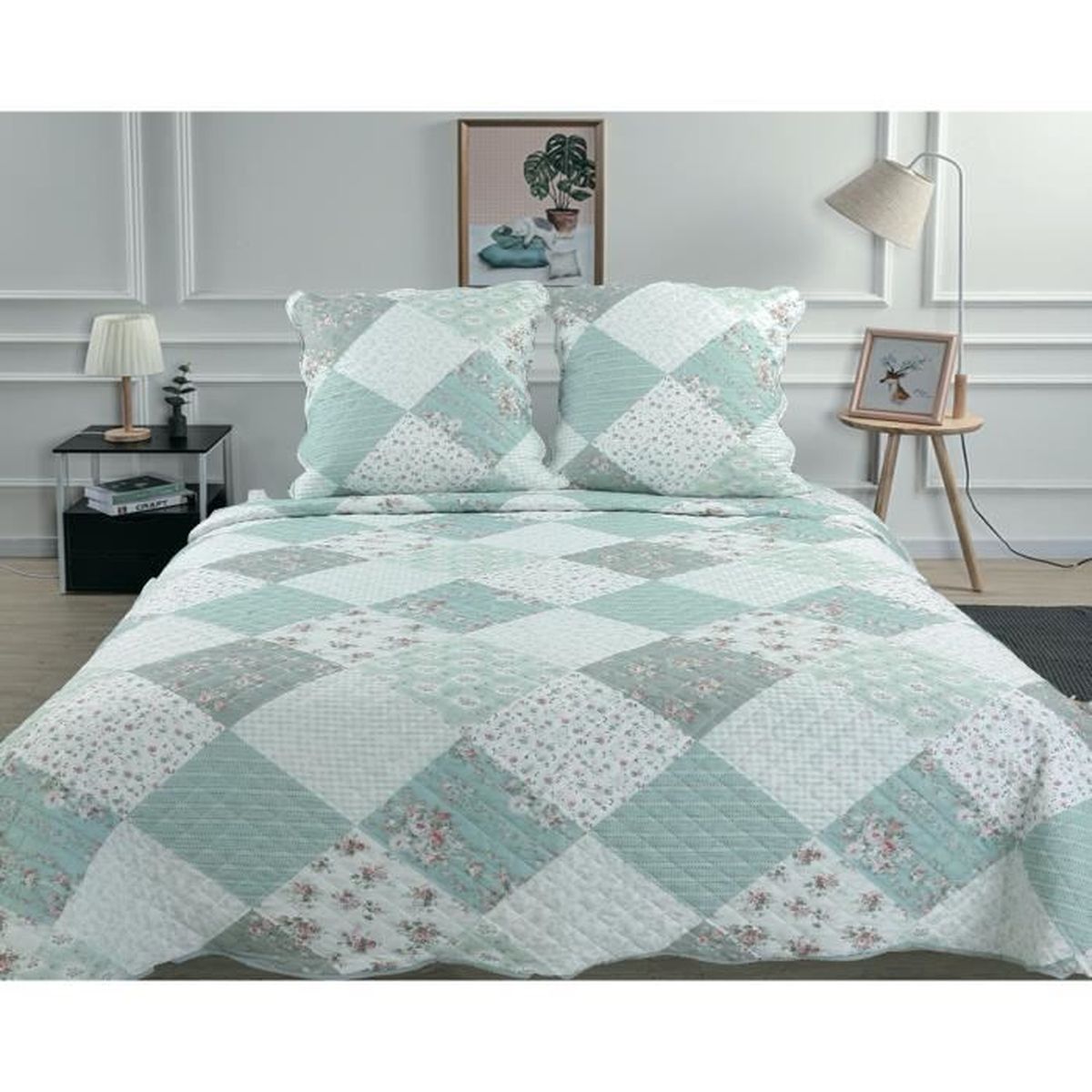 dessus de lit boutis eurodif