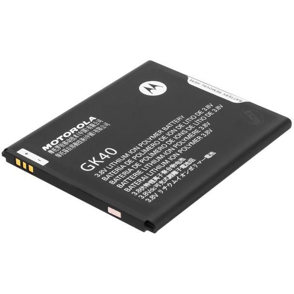 Play Moto G5 GK40 à haute capacité 2800 mAh avec kit de démontage inclus Moto G4 Ellenne Batterie compatible avec Motorola Moto E3 