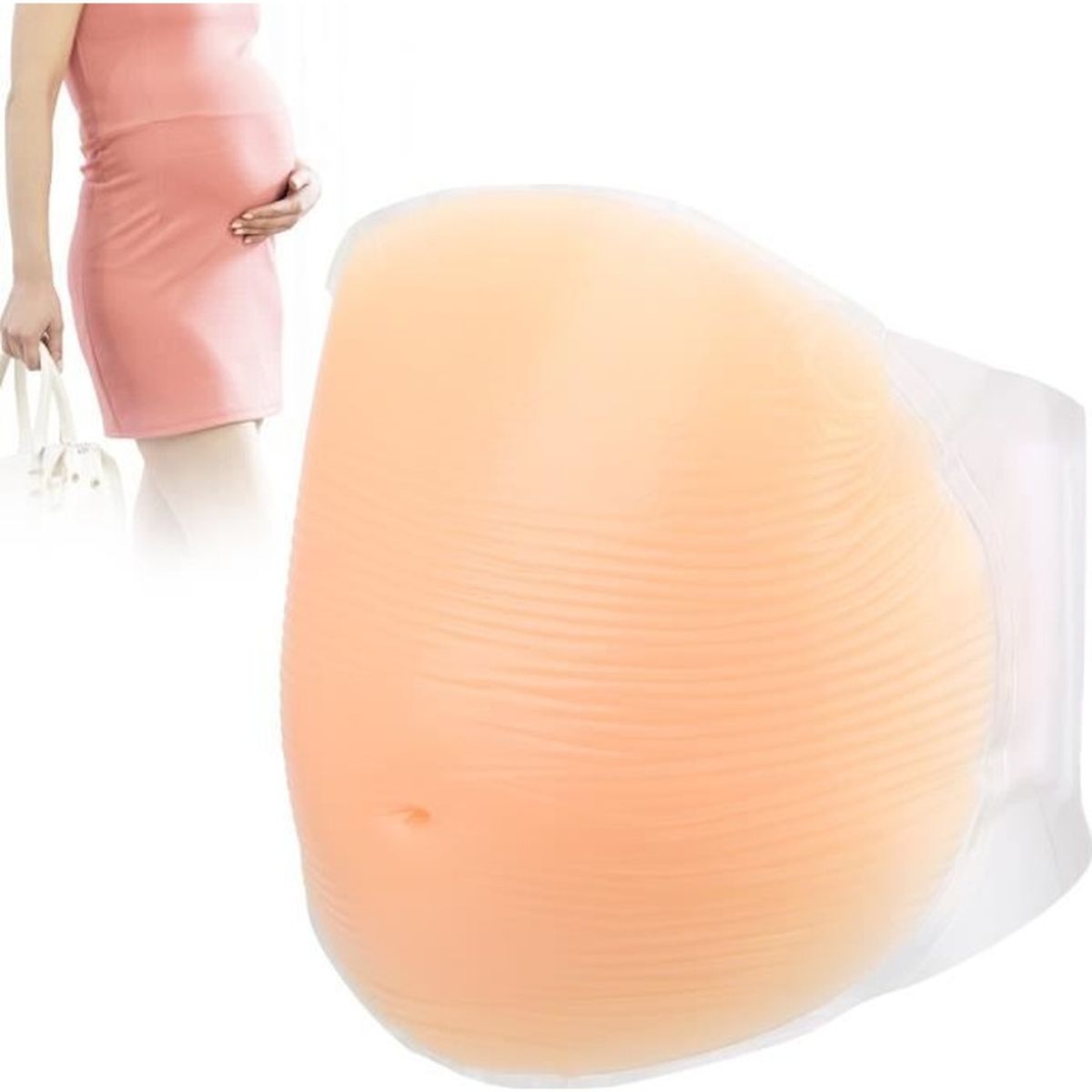 Faux Ventre De Grossesse Accessoires De Photographie De Ventre De Femme  Enceinte Artificielle En Silicone Avec Sangles (2-4 Mois) - Cdiscount  Beaux-Arts Et Loisirs Créatifs