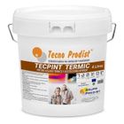 TECPINT TERMIC de Tecno Prodist - Peinture à l'eau avec isolation thermique et acoustique - Intérieur - Anti-humidité - 4 Litres