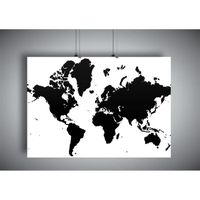 Poster XXL Carte de monde Soulagement
