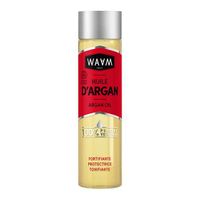 WAAM Cosmetics – Huile végétale d’Argan – 100% pure et naturelle – Soin pour cheveux, peaux et ongles – 100ml