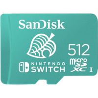 CARTE MEMOIRE SanDisk Carte microSDXC UHS-I pour Nintendo Switch 512 Go - Produit sous licence Nintendo157