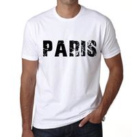 Homme Tee-Shirt Paris T-Shirt Vintage