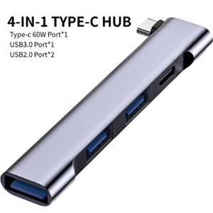 HUB Tapez 3-4 EN 1 HUB USB-C Compact Universel Mini US
