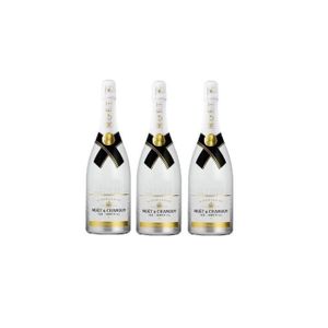 CHAMPAGNE Lot de 3 Champagnes Moët & Chandon Ice Impérial 75