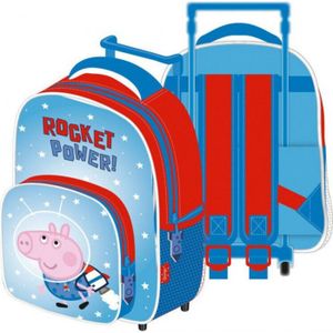 Cartable a roulette peppa pig Cdiscount