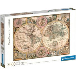 PUZZLE 33531 Puzzle 3000 Pièces - Carte Ancienne[u2760]