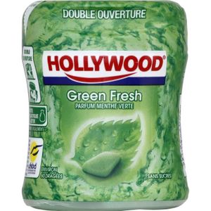 HOLLYWOOD Easy Box chewing-gum Green Fresh sans sucre - boîte de