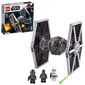 ASSEMBLAGE CONSTRUCTION LEGO 75300 Star Wars TIE Fighter impérial Jouet avec Stormtrooper et Figurines de la Saga Skywalker