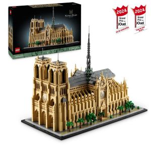 ASSEMBLAGE CONSTRUCTION LEGO® Architecture 21061 Notre-Dame de Paris - Set de Construction pour Adultes