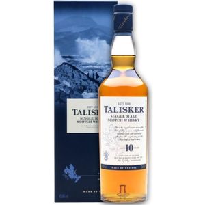 WHISKY BOURBON SCOTCH Whisky Talisker 10 ans - Skye Single Malt Whisky -