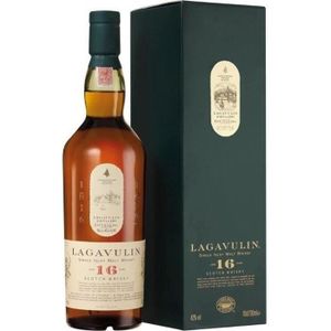 WHISKY BOURBON SCOTCH Whisky Lagavulin 16 ans - Islay Single Malt Whisky