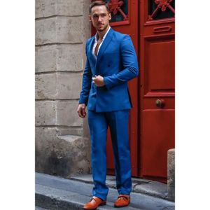 costume croisé homme
