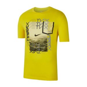 De alguna manera Polémico patrocinado T shirt nike jaune - Cdiscount