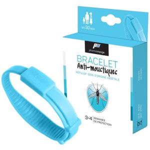 ANTI-MOUSTIQUE Bracelet anti-moustiques bleu Pharmavoyage