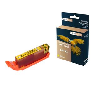 Lot De 2 Cartouches QUALITONER Photo Bleu CLI581XL Compatibles Canon - Pour Imprimantes TS Série 8100/8200