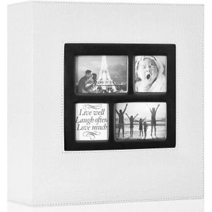 Lanpn Album Photo 10x15 Mini Petit Format 100 Pochette 2 Paquets