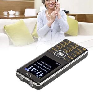 Téléphone portable Tbest Téléphone portable Senior 2G G600 - Grand éc