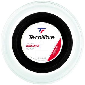 CORDAGE RAQUETTE TENNIS Cordage de tennis Tecnifibre Duramix 200 m - black - 1,25 mm