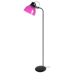 LAMPADAIRE TOSEL Lampadaire liseuse 1 lumières - luminaire intérieur - plastique rose - Style pop color - H150cm L29cm P29cm