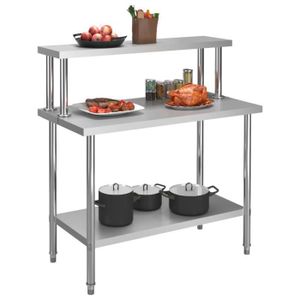 Étagère De Rangement Acier Inoxydable Pour Cuisine - Support Planche à Découper Ou Casseroles - Gain De Place