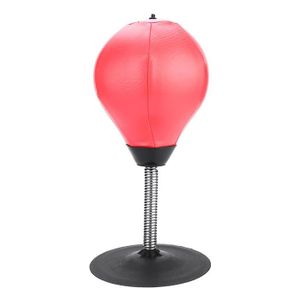 Sac de Boxe Sac De Boxe De Bureau sur Pied Soulagement du Stress avec Support De Balle De Vitesse De Boxe Mini Balle De Décompression Balle De Boxe De Bureau La Photo Peut Être Placée Pedestal Boxing