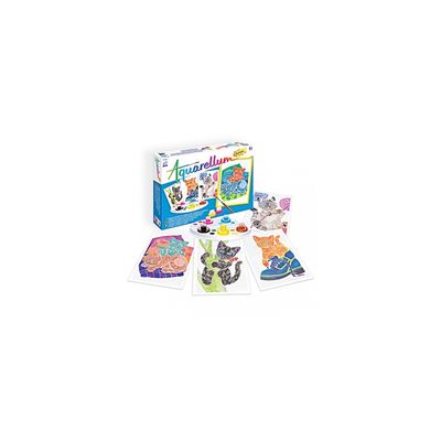 Aquarelle Magique 8 Ans Kit Peinture Aquarellum Chevaux Sentosphère