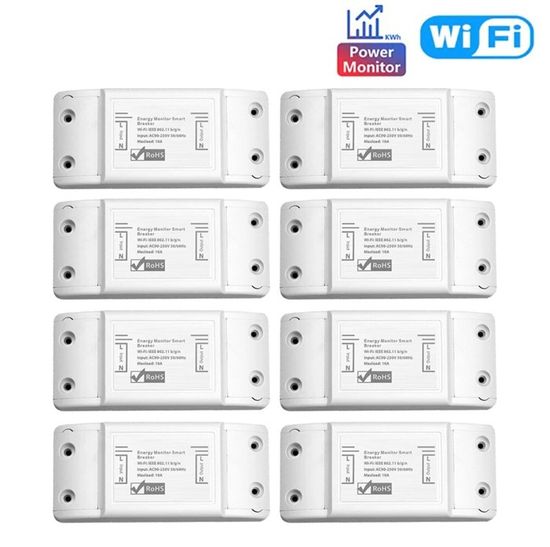 TsoLay 1 Pièce Tuya USB Smart Switch Universel Disjoncteur