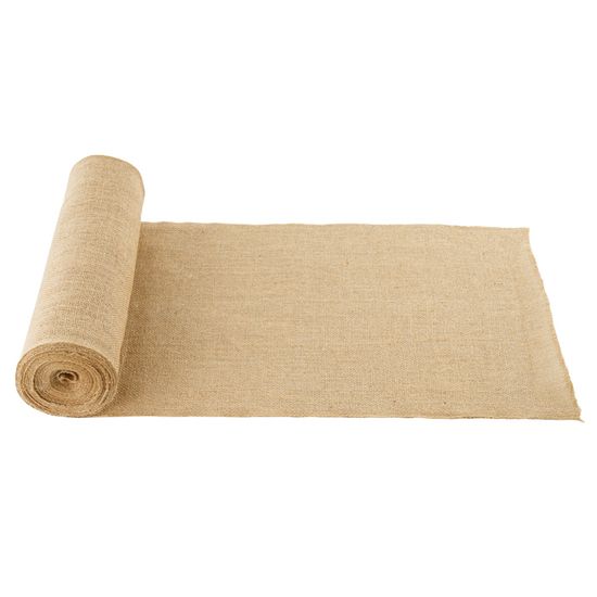 Rouleau De Toile De Jute Naturelle - 355 Mm X 9,1 M - Idéal Déco Et Jardin
