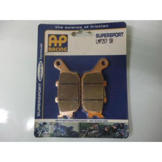Plaquette de frein AP Racing moto Yamaha 600 FZ6 2004 - 2006 LMP257SR ...