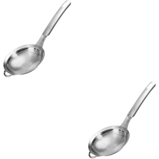 Louche Passoire Acier Inoxydable 304 - Cuillère Égouttoir Épaisse, 28,6 Cm, Pour Cuisine Professionnelle - 4