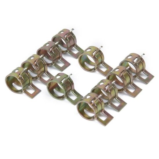 125 Colliers De Serrage à Ressort - Lot 5 Tailles (6-10mm) | Acier 65Mn