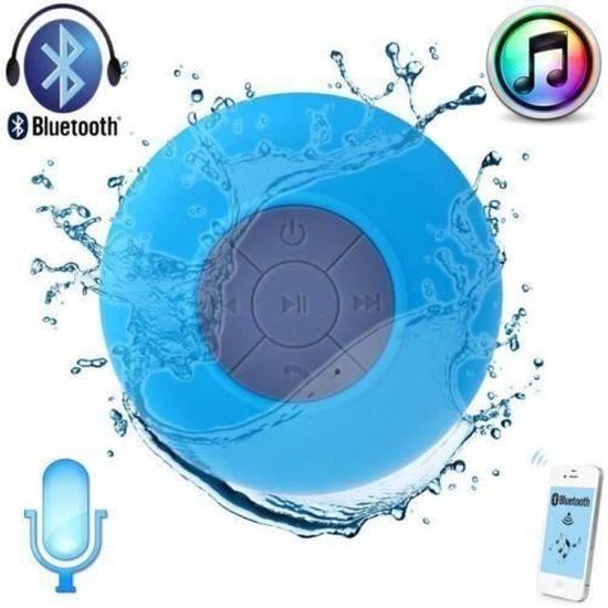 Soldes Enceinte Bluetooth Waterproof Ventouse - Nos bonnes