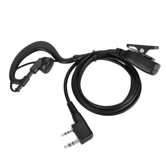 YNIBST Oreillette Pour Radio En Forme De G De 2.5mm, Compatible Avec